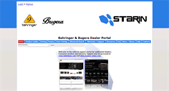 Desktop Screenshot of behringer.starin.biz
