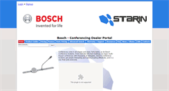 Desktop Screenshot of boschconference.starin.biz