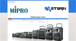 Desktop Screenshot of mipro.starin.biz