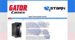 Desktop Screenshot of gatorcases.starin.biz
