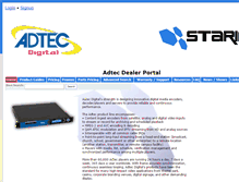 Tablet Screenshot of adtec.starin.biz